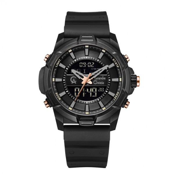 Alexandre Christie AC 9375 Black Rosegold MHRIPBARG